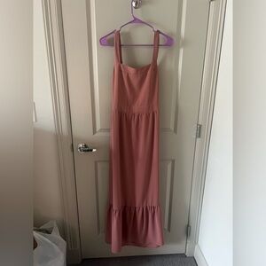 Entro Dusty Rose Maxi Dress